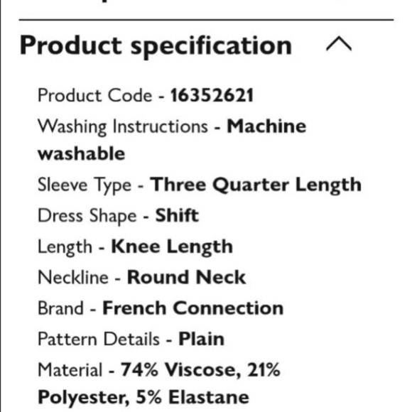 FRENCH CONNECTION PAROS SUDAN DRESS - Picture 10 of 10